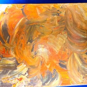 Abstract Acrylic Painting